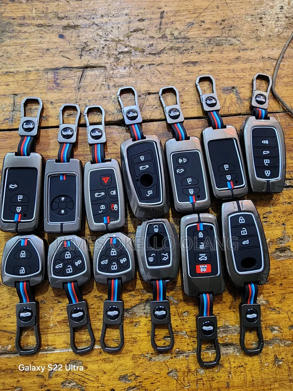 Metallic Car Key Covers/Housing