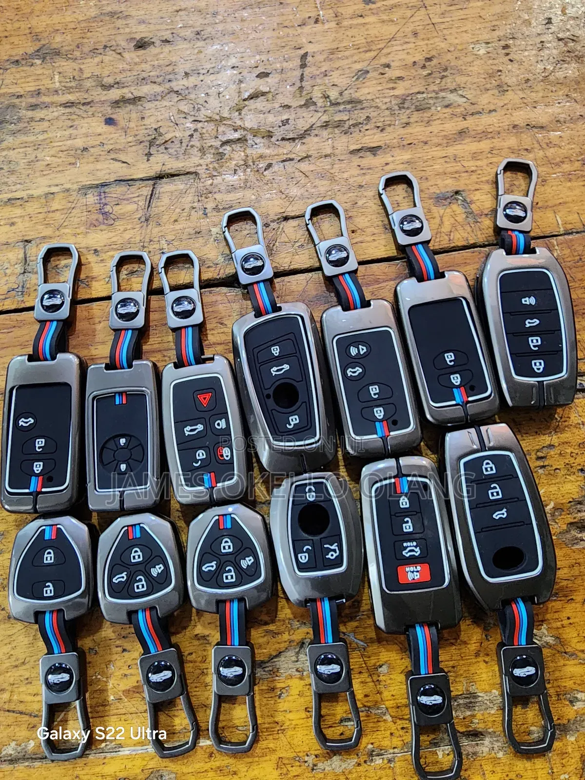 Metallic Car Key Covers/Housing