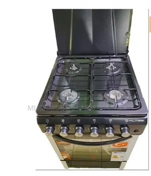 Klass Cooker 60x60cm,4gas,Oven Grill Lamp Timer4tte-6640 BKL
