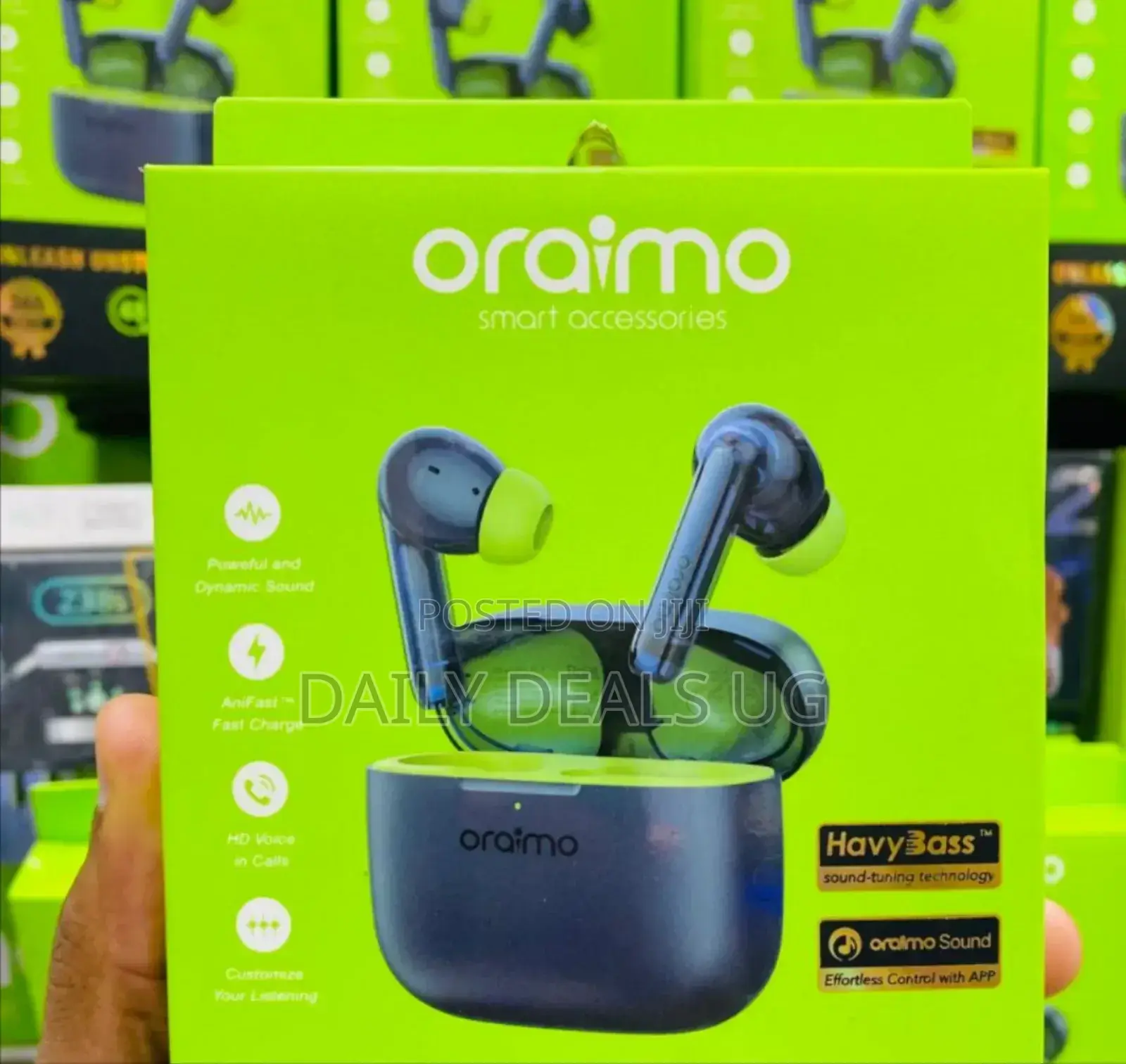 Original Oraimo Pods Black