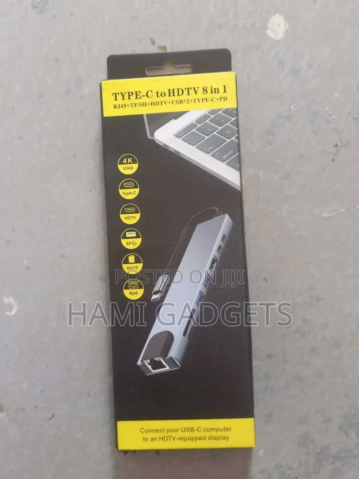 Type-C to HDMI 8 in 1 Hub