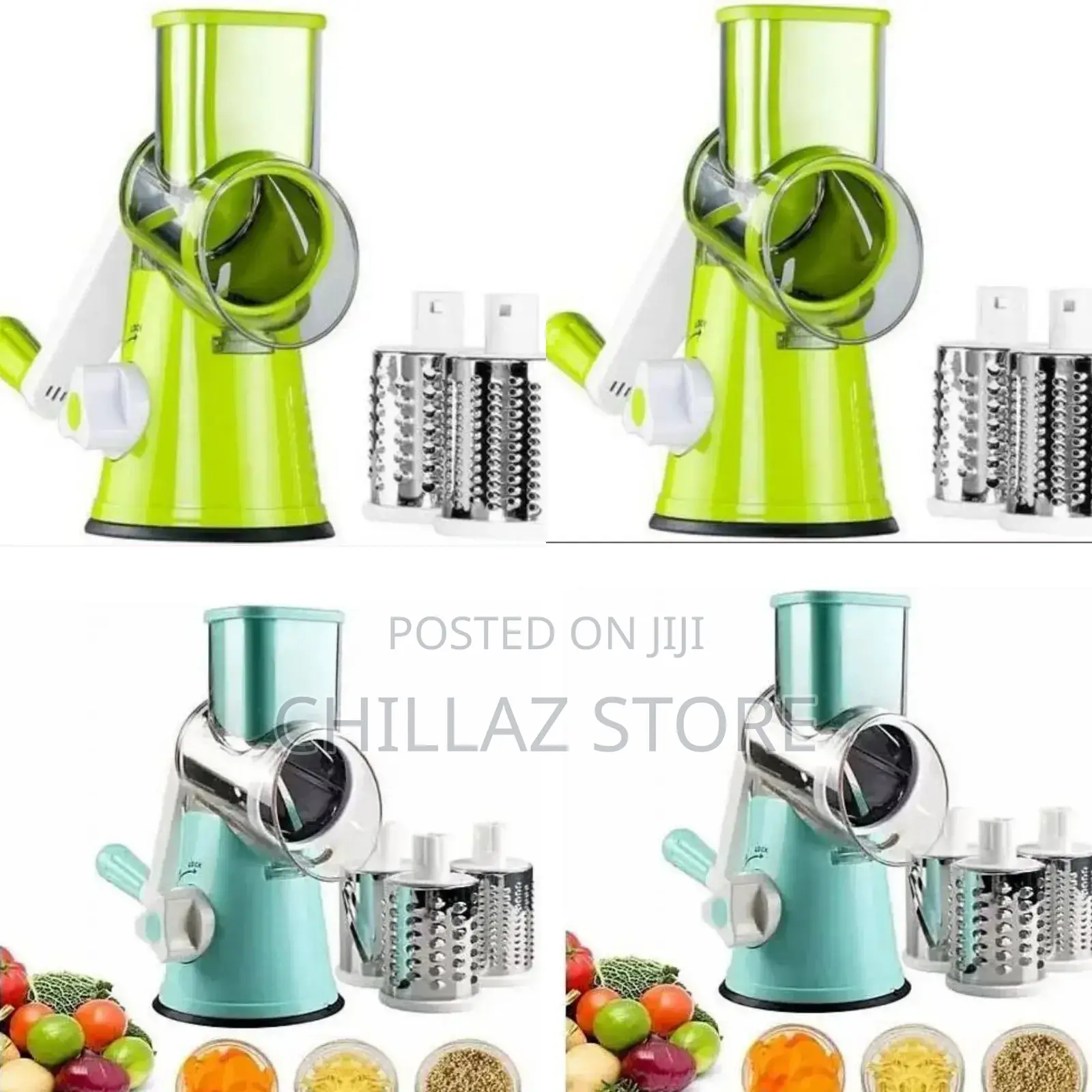 Table Top Drum Grater.