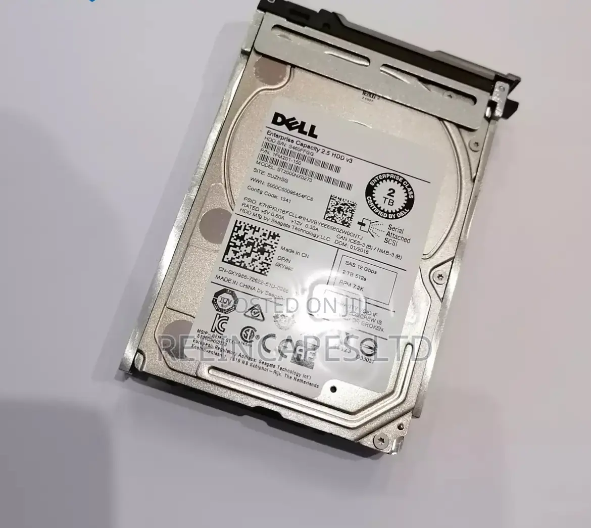 Dell 2tb 2.5 Sas Drive