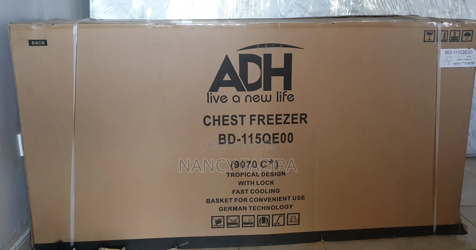 Brand New Adh Deep/Chest Freezer 700 Litres