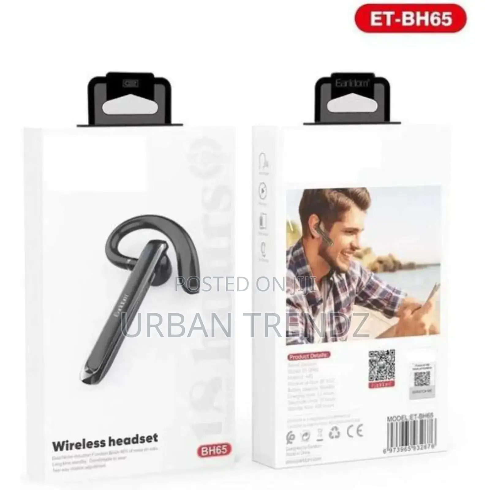 Earldom Wireless Bluetooth Headset BH65 Stereo Earphones
