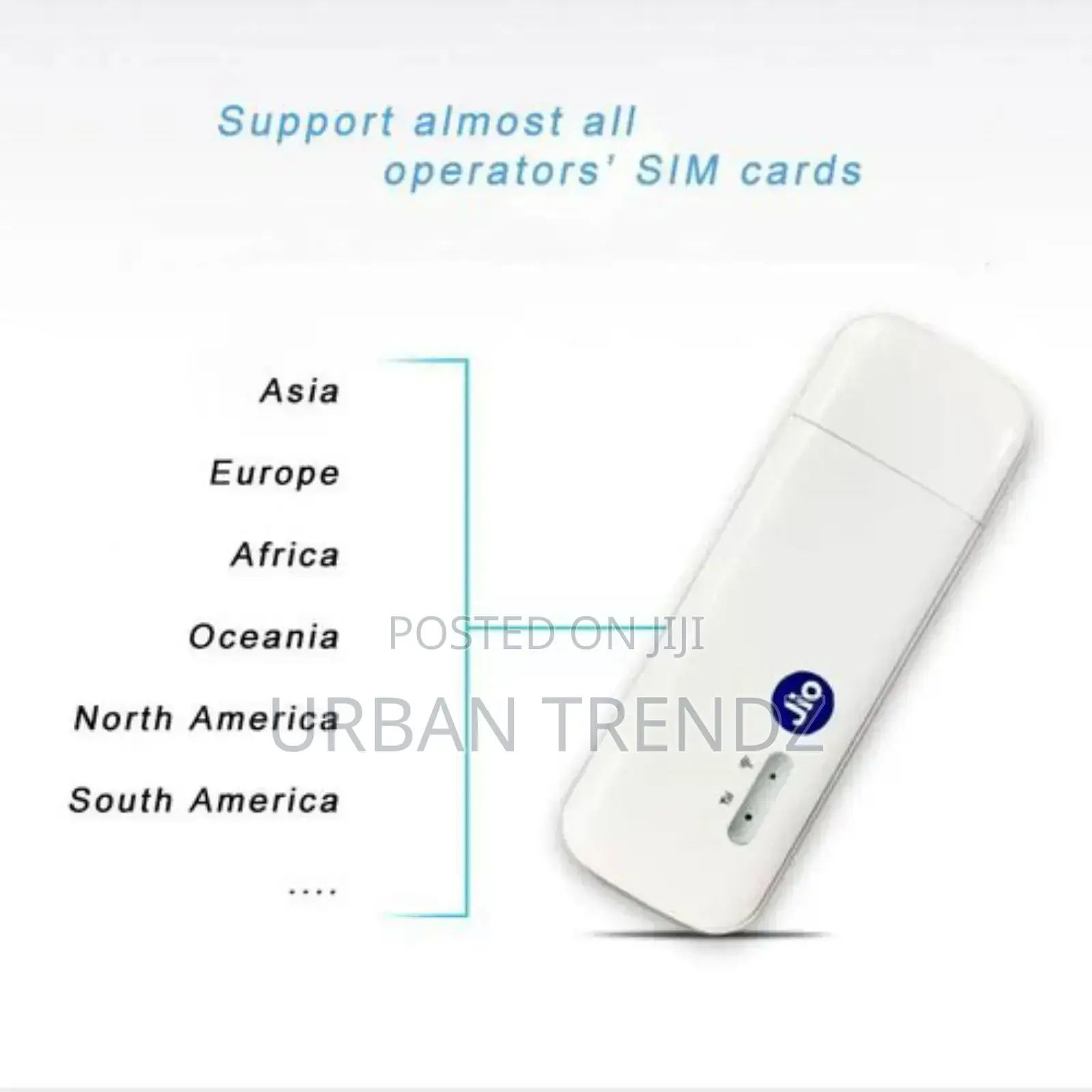 Jio Dongle USB 3 Plug Play Wifi 4G LTE Modem MF832