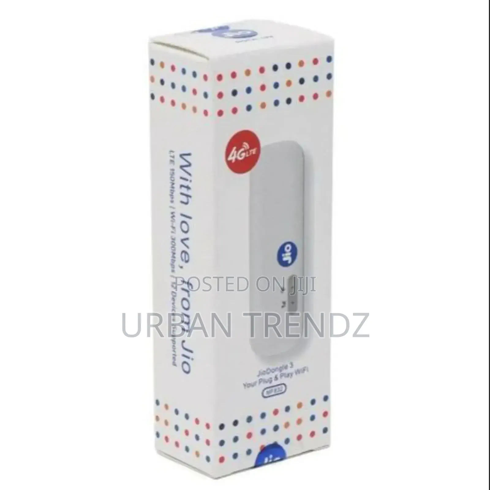Jio Dongle USB 3 Plug Play Wifi 4G LTE Modem MF832