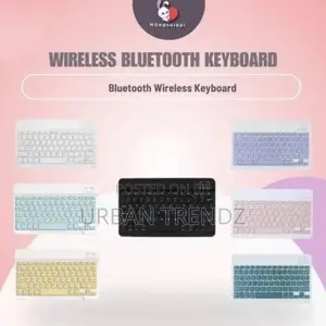 Idino Slim Wireless Wi-Fi Rechargeable Bluetooth Keyboards
