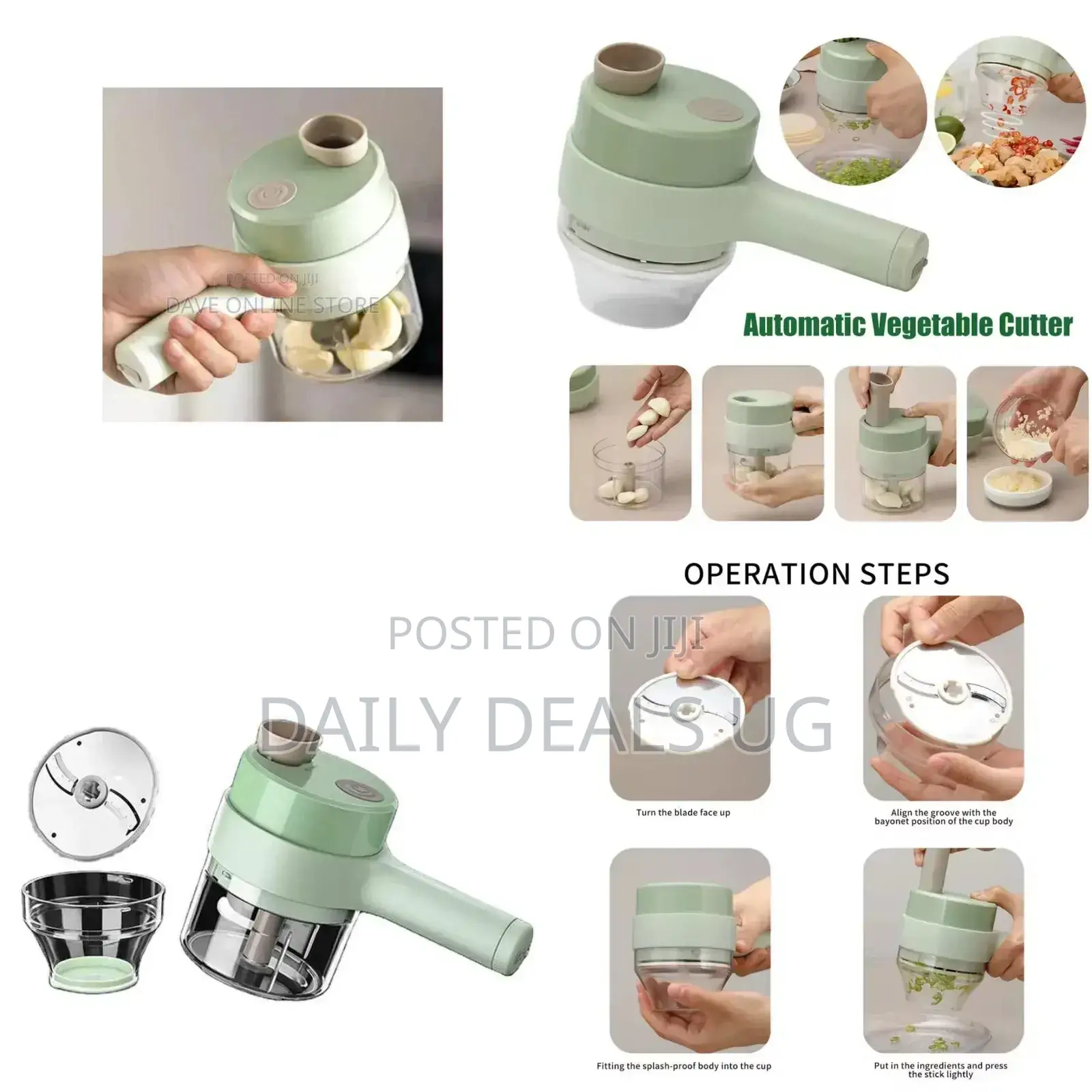 Handheld Electric Vegetable Cutter