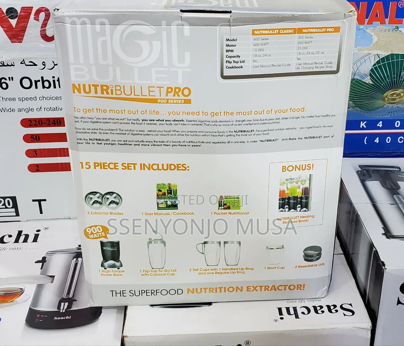 Magic Nutribullet Blender 600-Watts | Bullet.