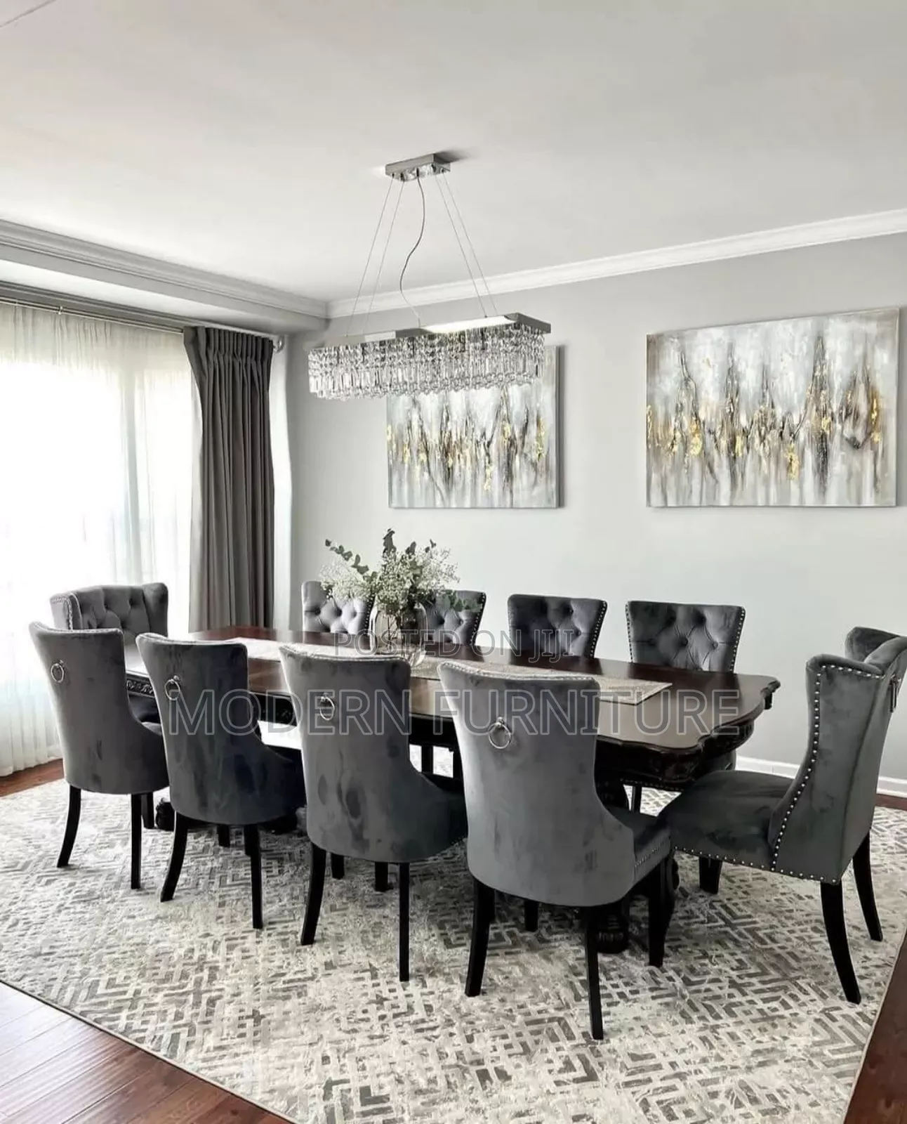 Modern Dining Table of 10 Seaters