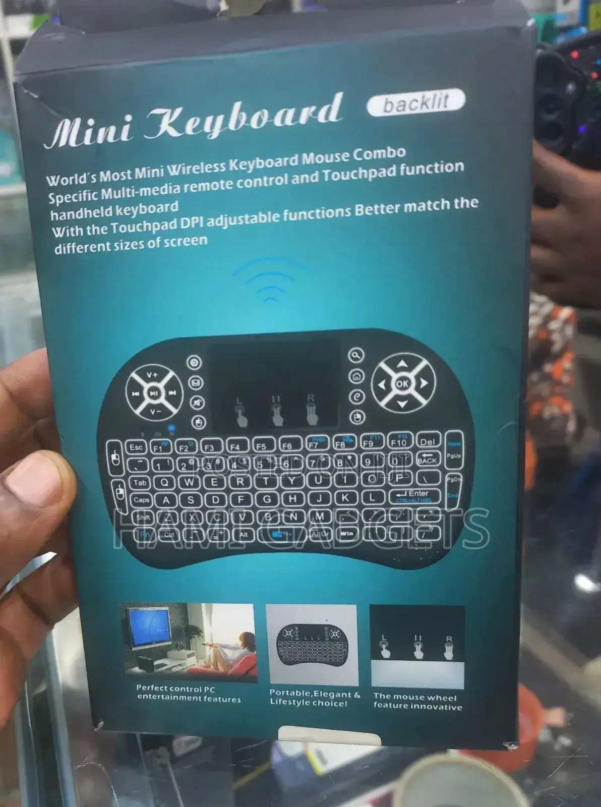 Mini Wireless Keyboard Backlit