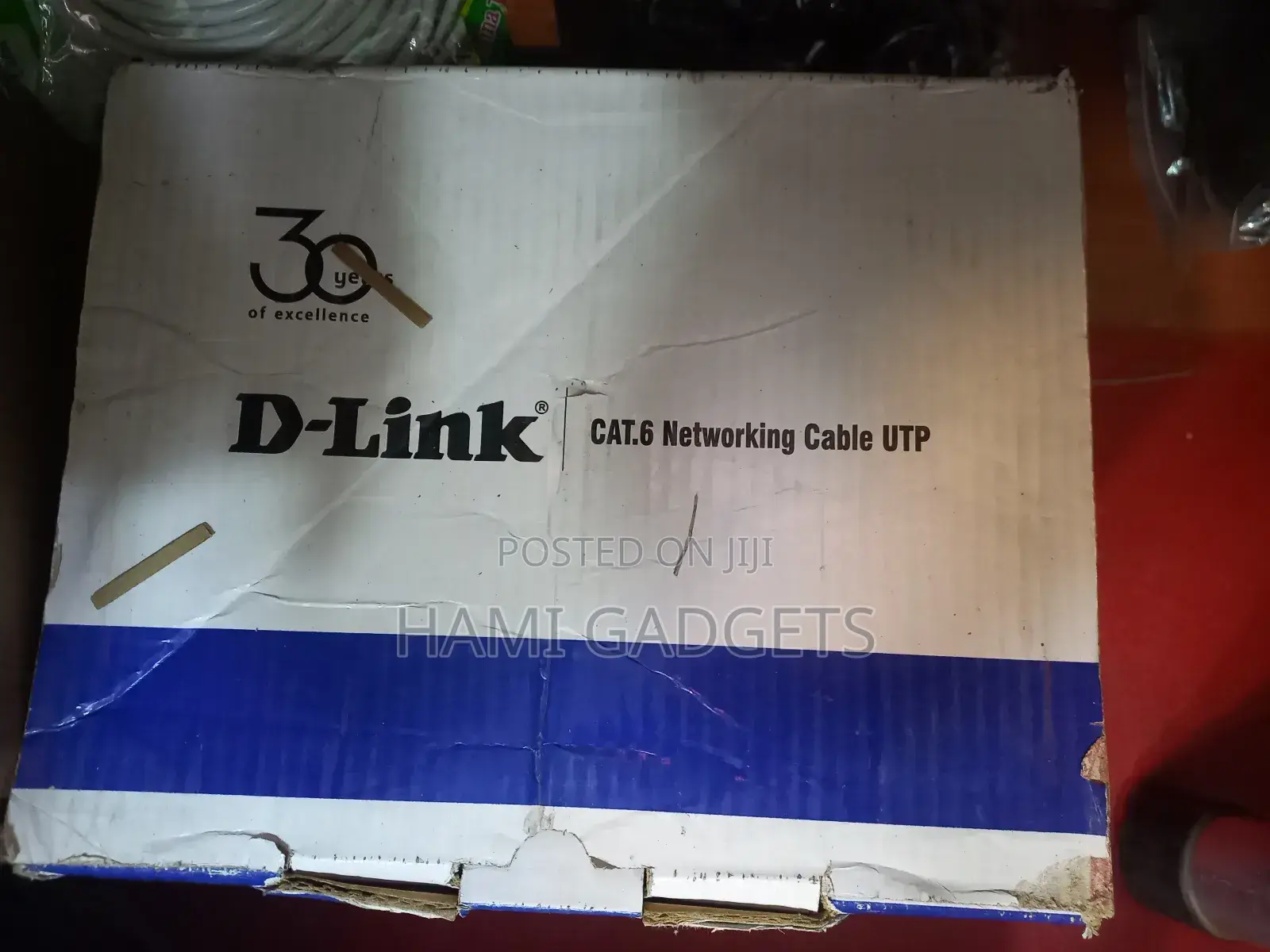 Dlink Cat6 Networking Cable Utp Pure Copper Outdoor