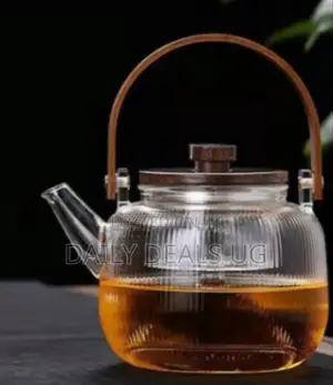 Handle Glass Teapot
