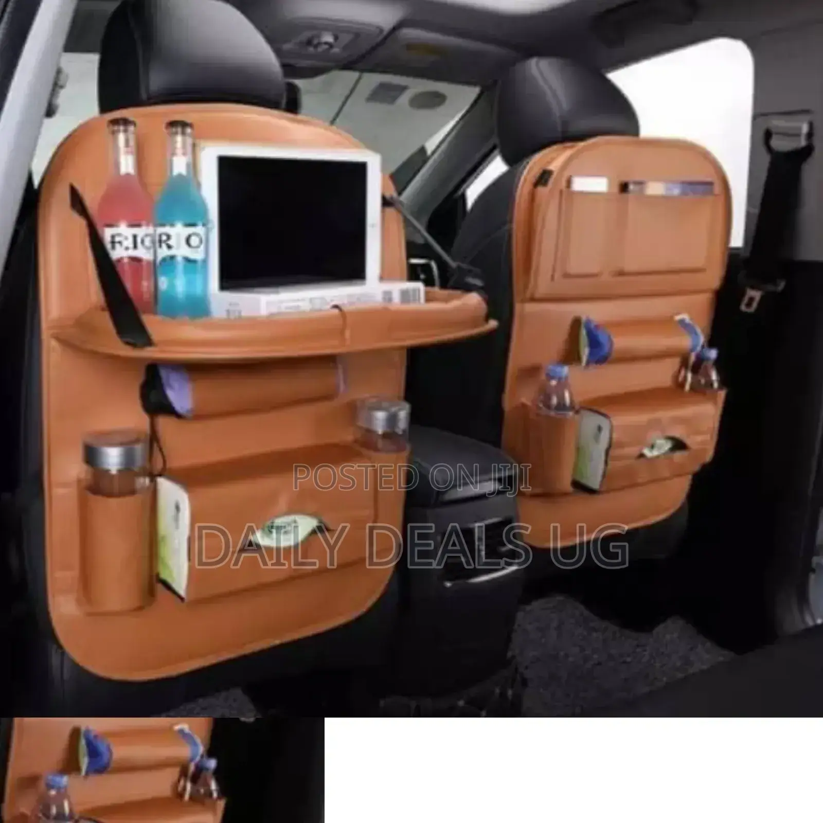Leather Car Back Organizer