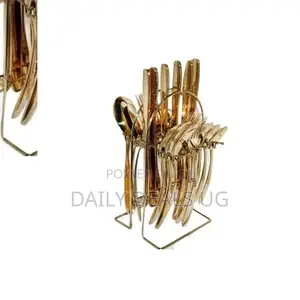 Gold Forks Holder