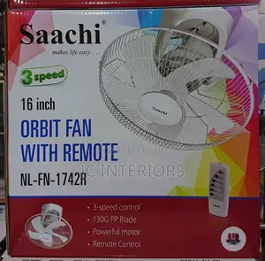 Orbit Fan With Remote