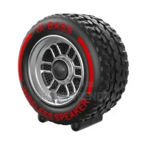 Wireless Portable Bluetooth Speaker Designed Like Acar Tire