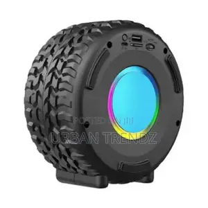 Wireless Portable Bluetooth Speaker Designed Like Acar Tire