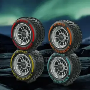 Wireless Portable Bluetooth Speaker Designed Like Acar Tire