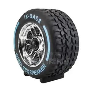 Wireless Portable Bluetooth Speaker Designed Like Acar Tire
