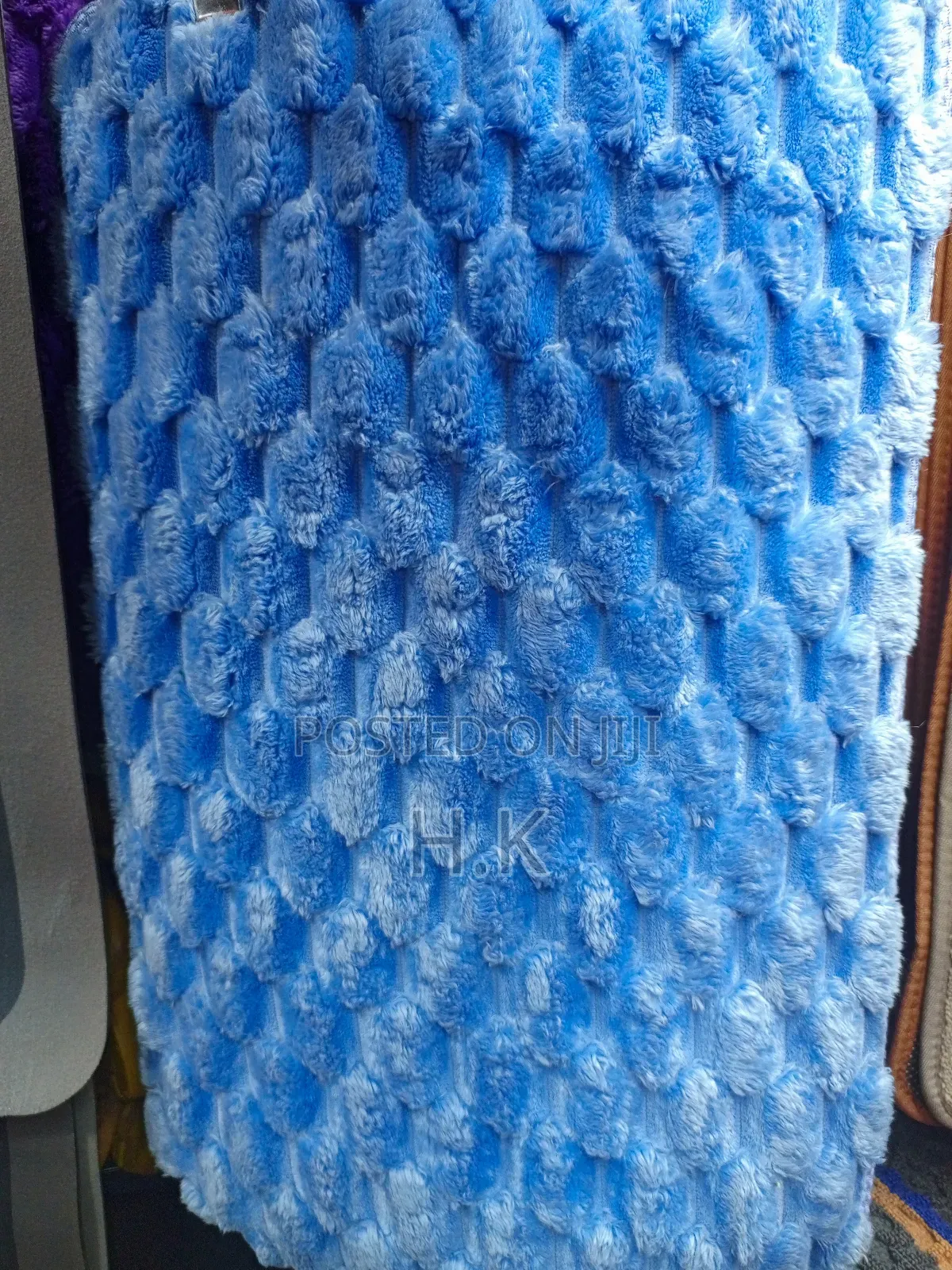 Doormat With a Textured, Raised Pattern.