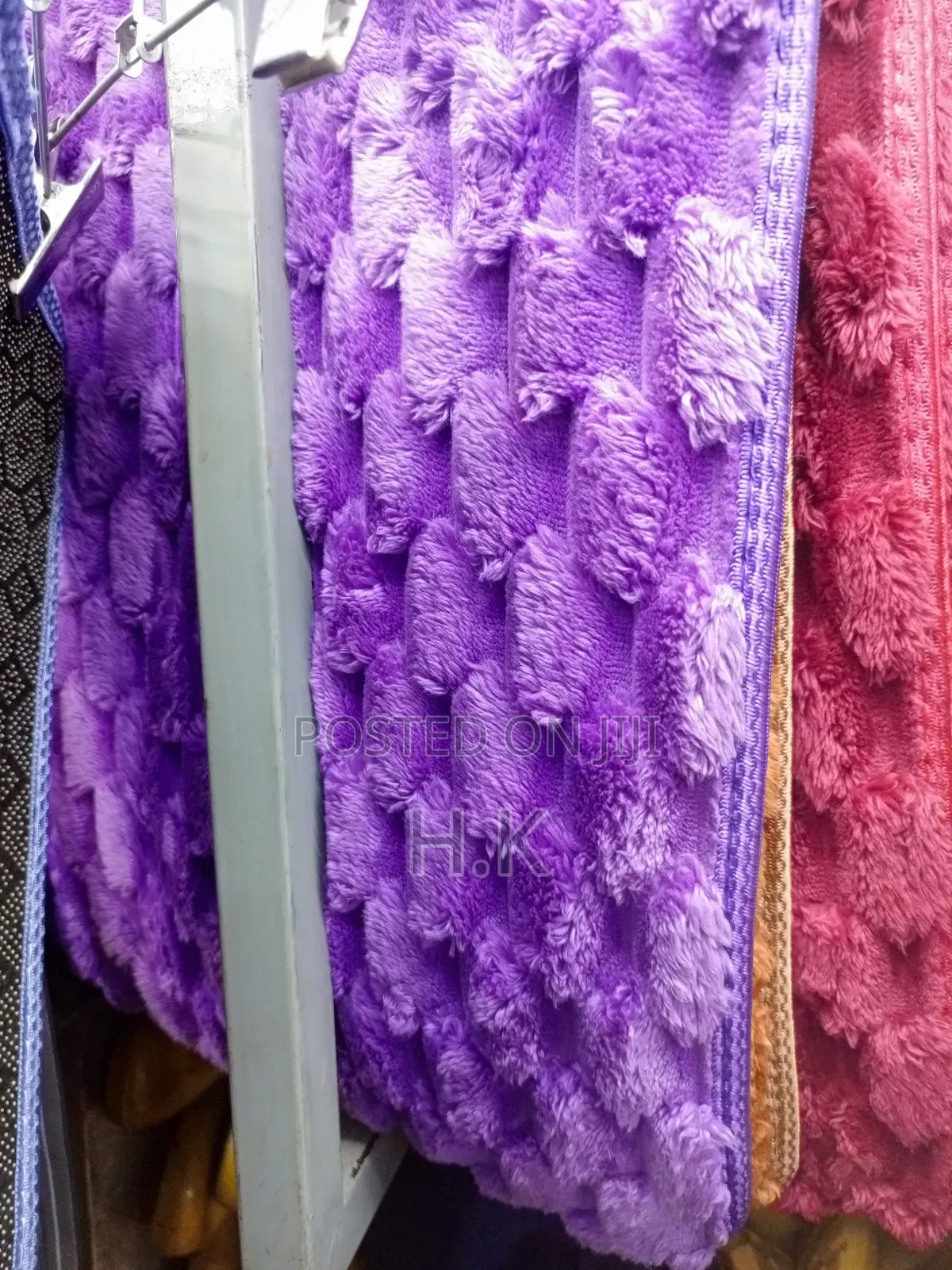 Doormat With a Textured, Raised Pattern.