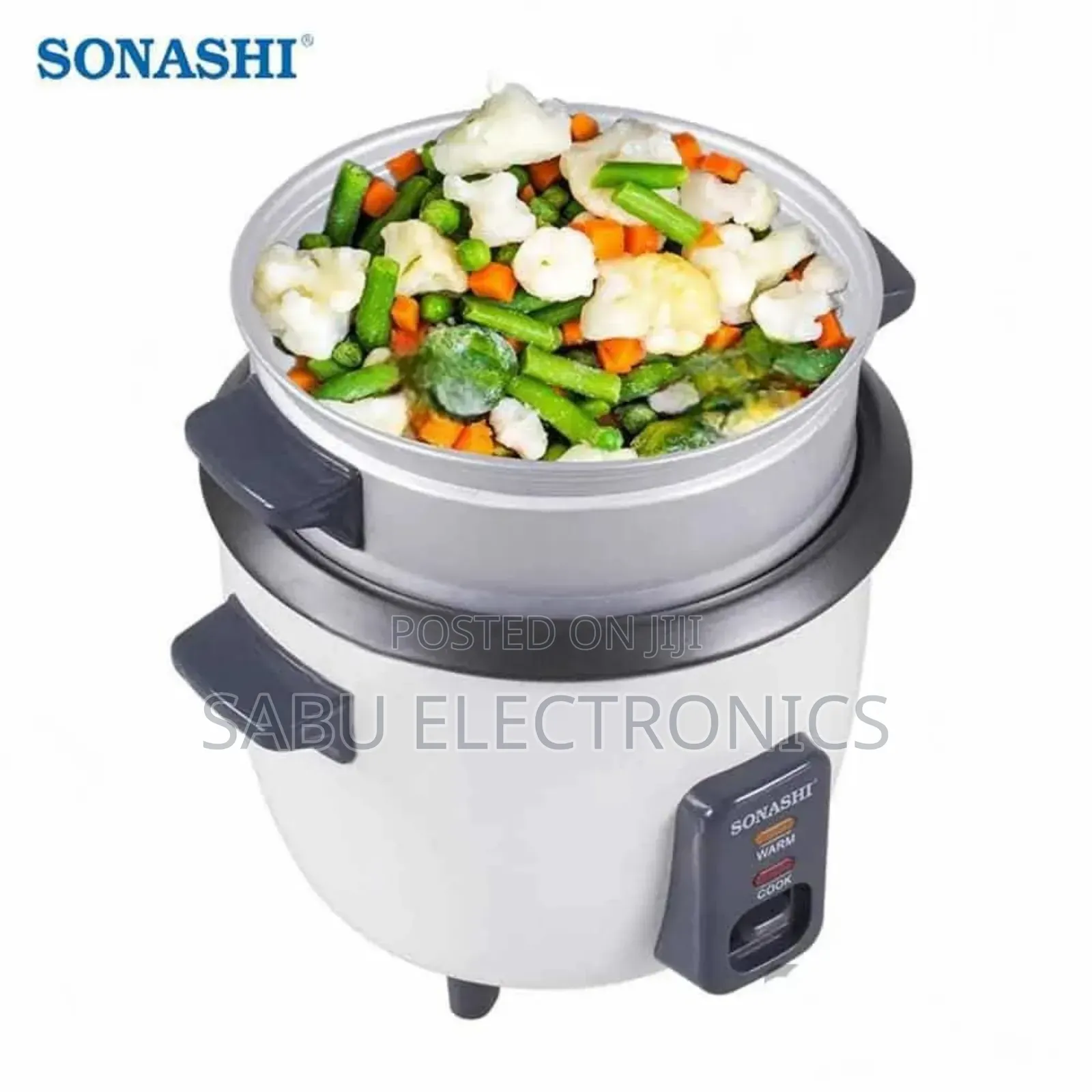 Multi-Functional Sonashi Rice Cooker and Steamer 2.8L