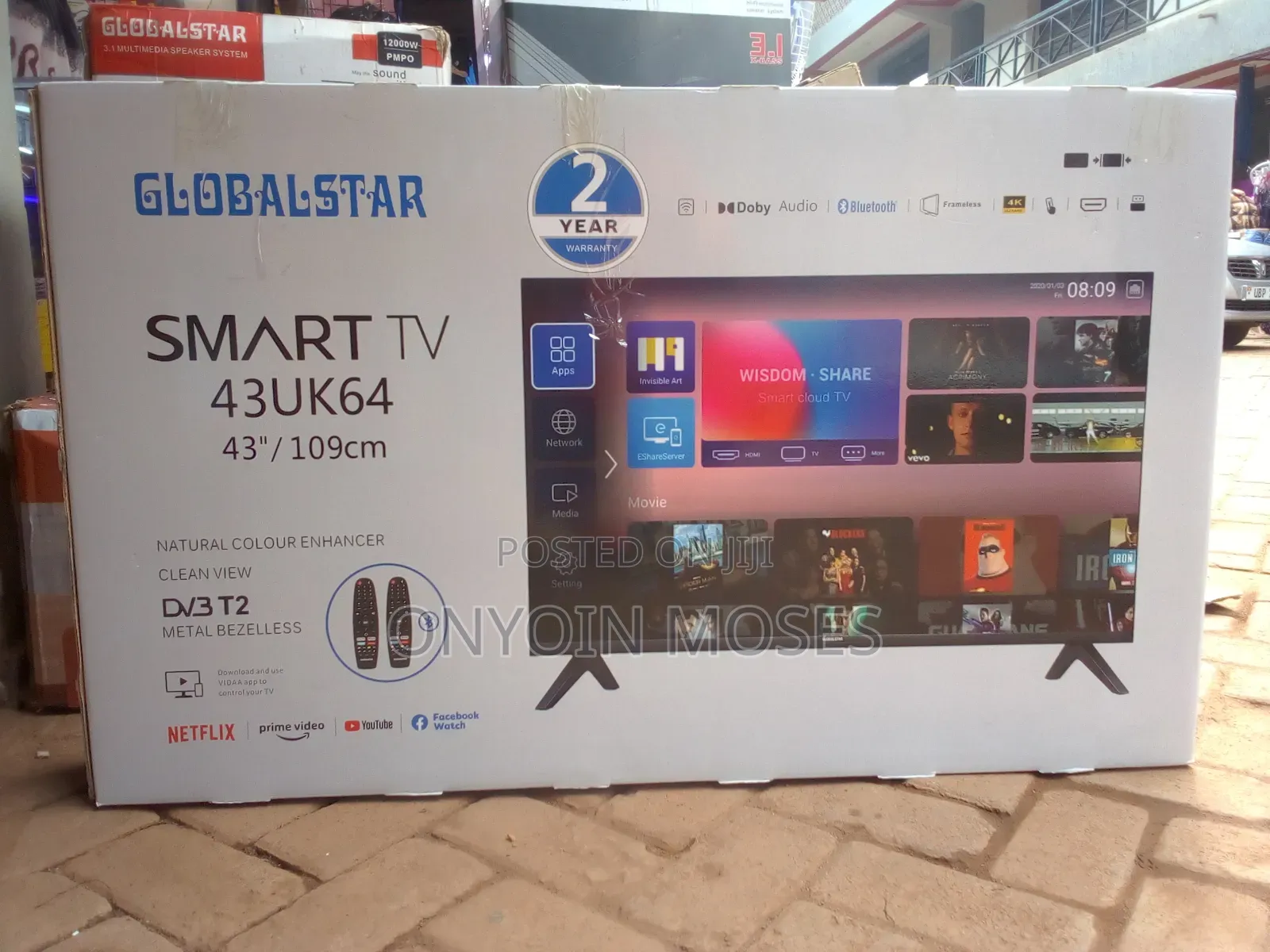43 Inches GLOBALSTAR Smart Android Tv