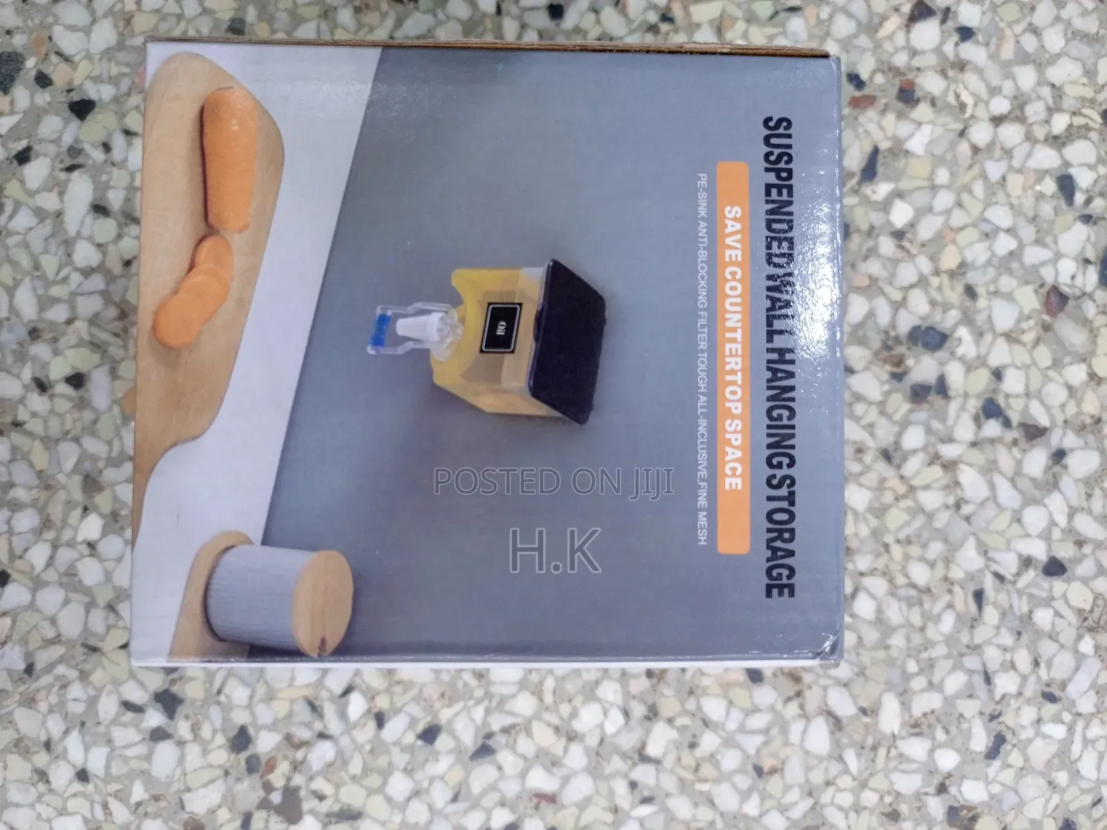 Wall-Mounted Oil Dispenser.