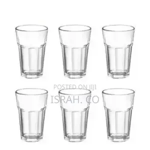 Luminarc 6 Pieces of Water Juice Glasses Cups Drinkware -