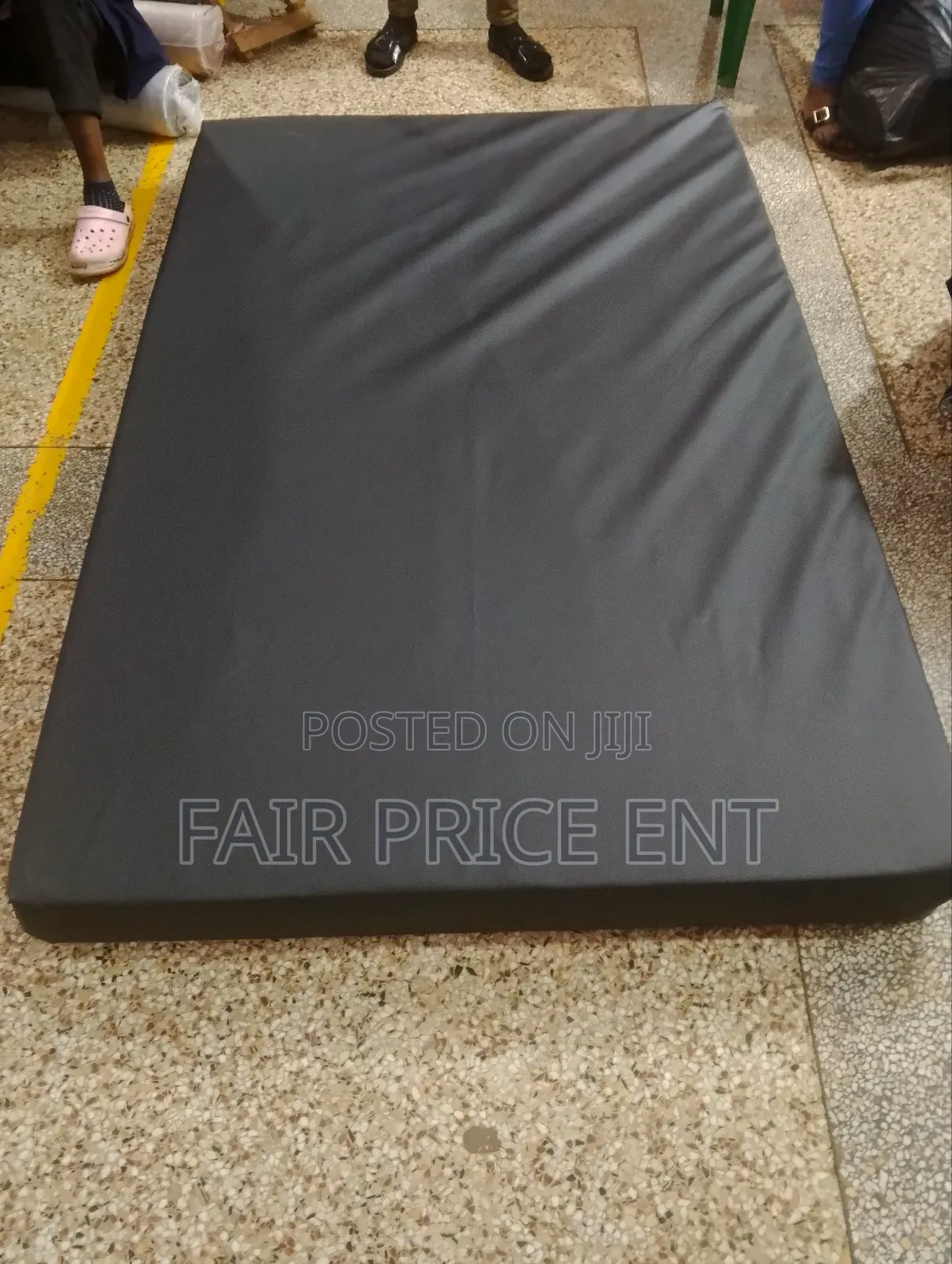 Royal Foam Mattress With Water Proof. 4*6*6inches.( Black)