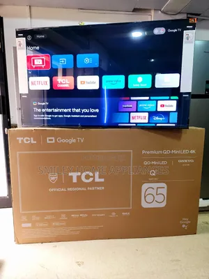 TCL 65inches Premium Qd-Miniled Google Android Tv