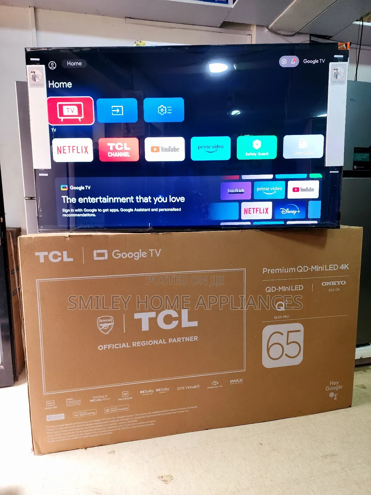 TCL 65inches MINI QLED Google TV