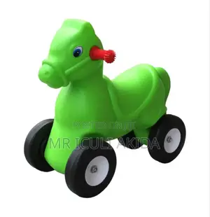 Indoor/Outdoor Plastic Kids Rocking Riding Horse Chair