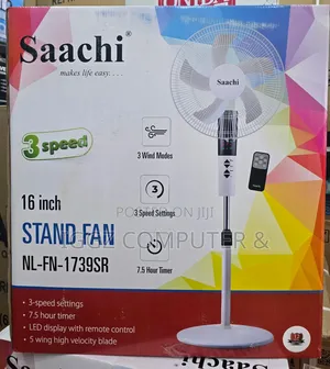 Saachi 16 Inch Stand Fan(1739sr)