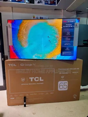 Newly Restocked TCL 65INCHES Premium Qd-Miniled Google TV