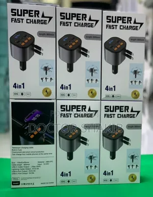 Quality 4 in 1 Super Fast Charge With MP3