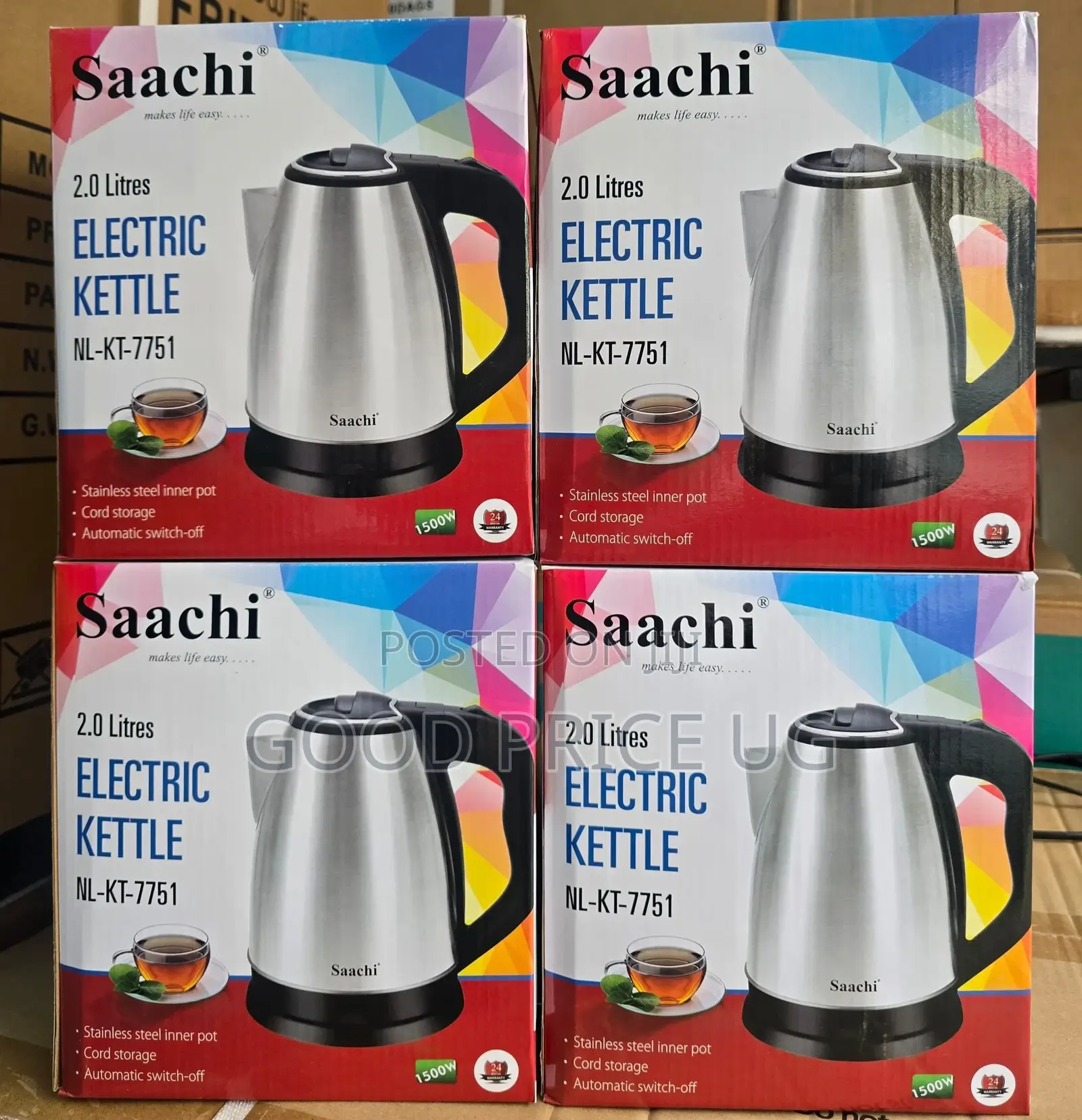 Sachi 2L Electric Kettle
