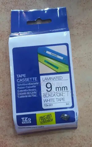 Brother Label Printer Tape Cassette 9mm H110
