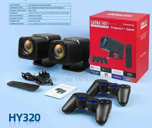 HY320 Mini Portable Game Controller Home Projector