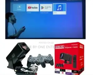 HY320 Mini Portable Game Controller Home Projector