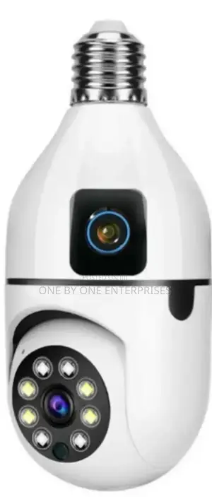 Bulb WIFI Dual 2 Lens Camera | WIFI Smart Camera V380 Pro
.