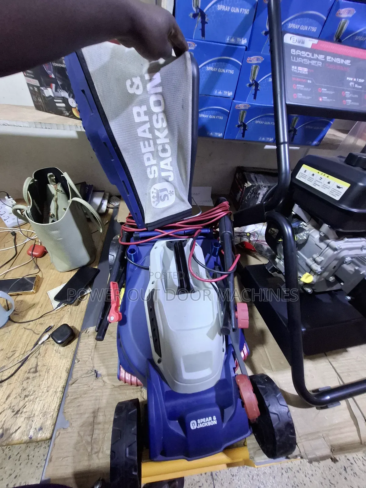 Spear and Jackson Electric Lawnmore
