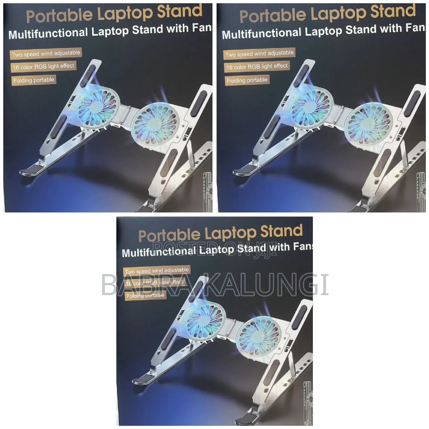 Foldable Adjustable Portable Laptop Cooling Stand