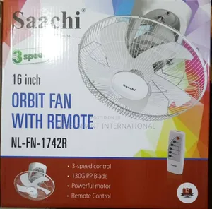 Saachi 16 Inch Orbit Ceiling Fan Nl-Fn-1735c/Ceiling Fan
