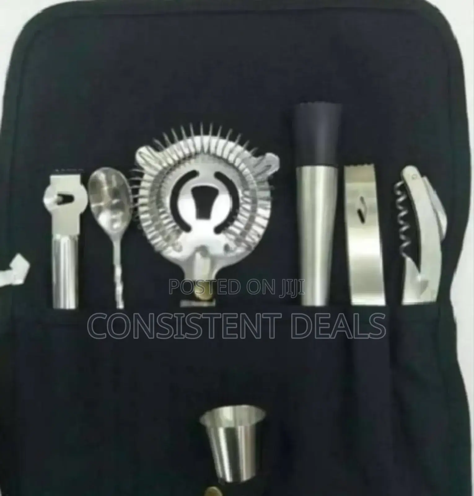 7 Pieces Cocktail Shaker Set