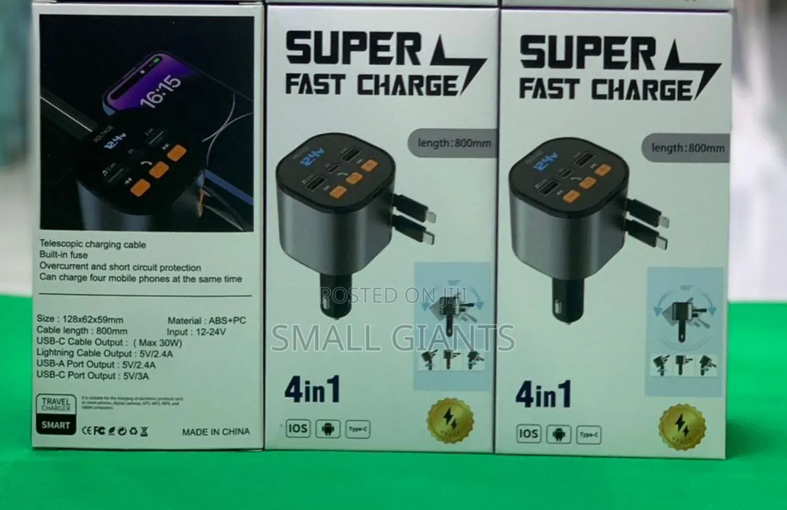 4 in 1 Super Fast Charge With MP3
