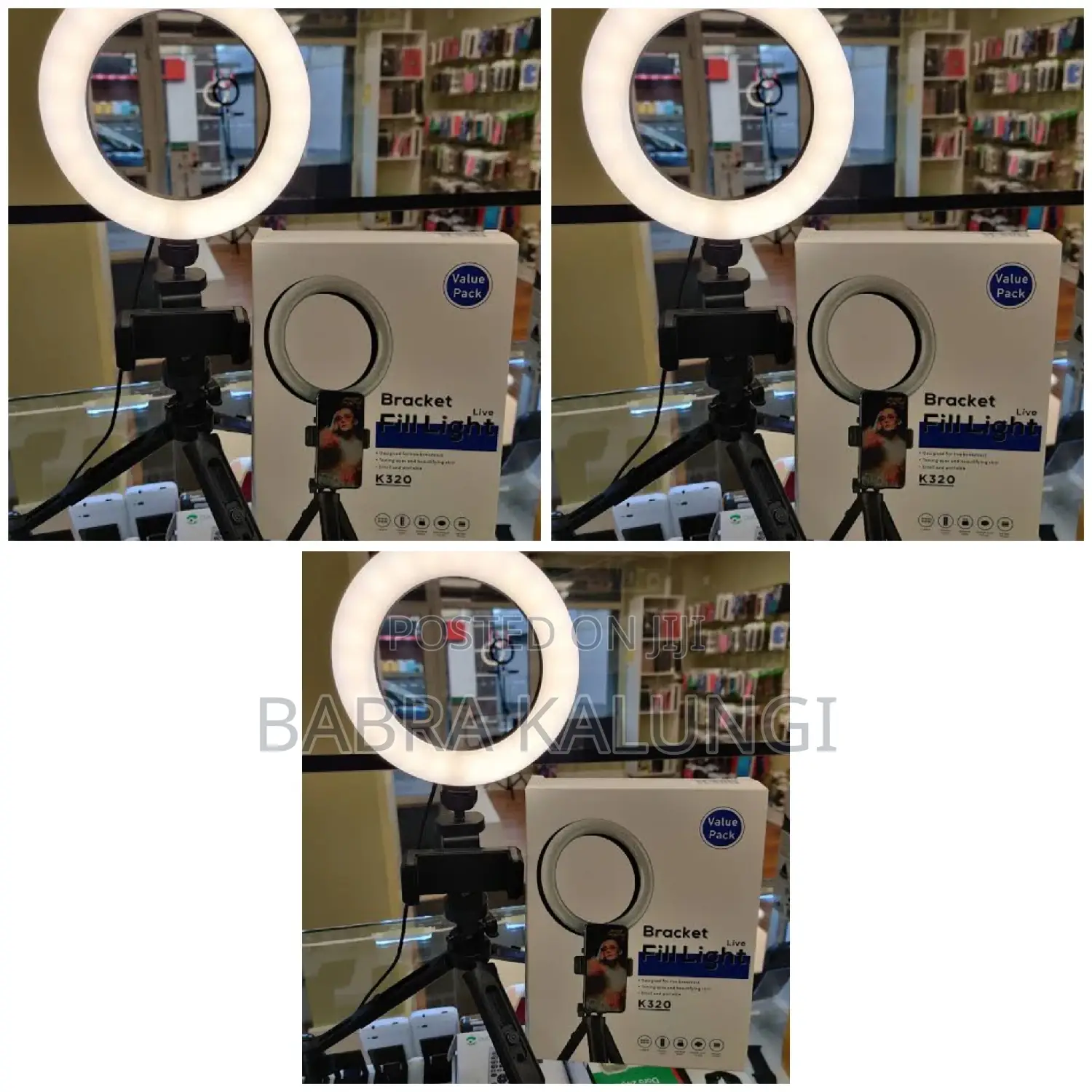 New Rechargeable Selfie Stick 10''