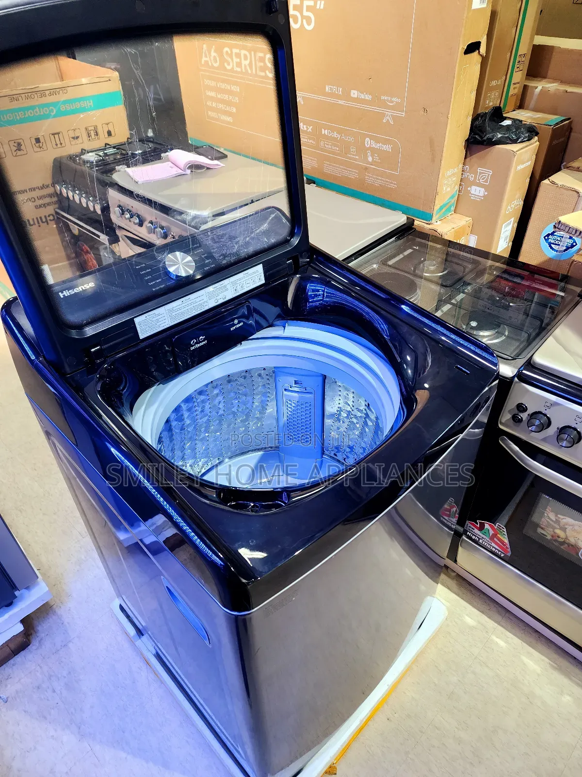 Newly Restocked Hisense 17kgs Toploader Washing Machine